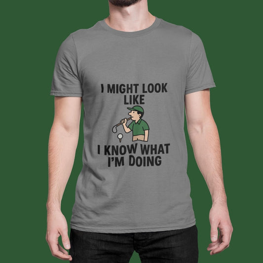 Golf Joke Tee for Golfers, Unisex Gift for Dad