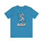 Frustrated Golfer Funny Graphic Tee