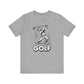 Frustrated Golfer Funny Graphic Tee