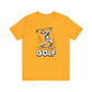 Frustrated Golfer Funny Graphic Tee