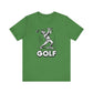 Frustrated Golfer Funny Graphic Tee