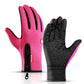 Outdoor Winter Gloves, Touchscreen andWindproof Full-Finger Gloves for Sports, Travel,and Daily Activities
