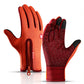 Outdoor Winter Gloves, Touchscreen andWindproof Full-Finger Gloves for Sports, Travel,and Daily Activities