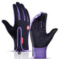 Outdoor Winter Gloves, Touchscreen andWindproof Full-Finger Gloves for Sports, Travel,and Daily Activities