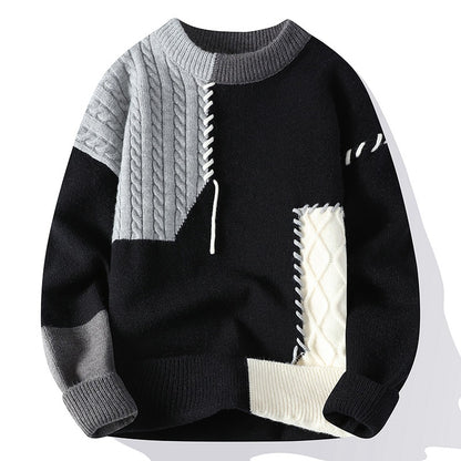 Winter New Arrival Men's Stylish Trendy Knit Sweater | Casual Base Layer Knitted Pullover