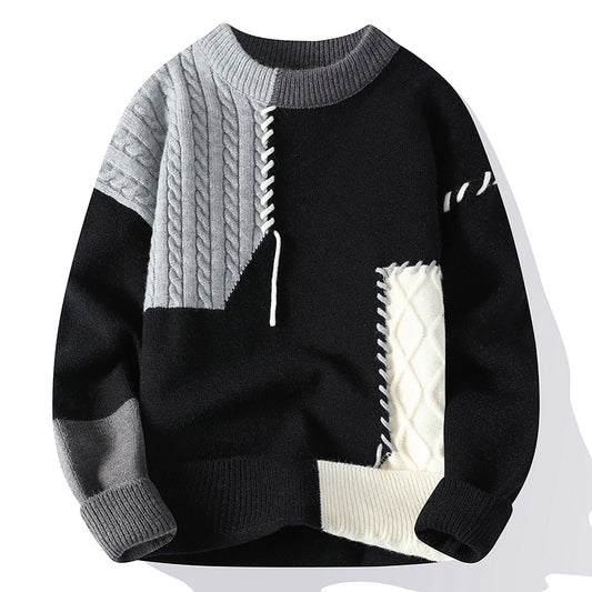Winter New Arrival Men's Stylish Trendy Knit Sweater | Casual Base Layer Knitted Pullover