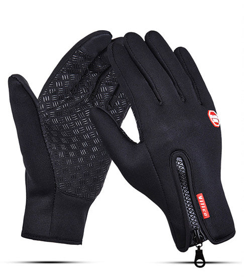 Outdoor Winter Gloves, Touchscreen andWindproof Full-Finger Gloves for Sports, Travel,and Daily Activities