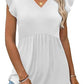 Women's Summer Tops 2026: Babydoll Shirts, Ruffle-Sleeve Spring Outfits, Dressy and Casual Blouses