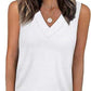 Tank Tops for Women Summer V Neck T Shirts Trendy Sleeveless Basic Tee Loose Fit 2025 Fashion