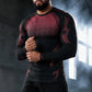 Men's Slim Fit Graphic Long Sleeve Performance Training Shirt