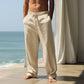 Men’s casual drawstring suitable for all seasons; versatile and easy to pair. Made from 100% polyester, they’re ideal for everyday wear and weekend outings. Beach pants—an essential for summer vacations. A great gift for a boyfriend or husband