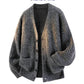 Unisex Vintage Chunky Knit Cardigan – Relaxed Fit Button-Up Sweater
