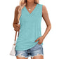 Tank Tops for Women Summer V Neck T Shirts Trendy Sleeveless Basic Tee Loose Fit 2025 Fashion