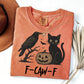 F-Caw-F Funny Crow Shirt, Black Crow Moonlit Raven Unisex T-shirt