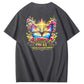 Pray About Everything Pattern Print 100% Cotton T-Shirt