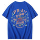Pray On It Pray Over It Pray Through It 100% Cotton T-Shirt
