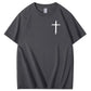 Save Me Pattern Crew Neck T-Shirt