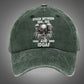 Stuck Between IDK IDC And IDGAF Pattern Washed Hats