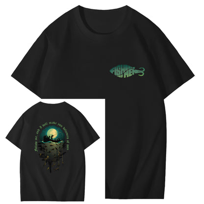 Follow Me And I Will Make You Believers Of Men Art Pattern Print T-Shirt