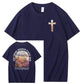 God Turns Broken Pieces Into Masterpieces Christian Pattern Crew Neck T-Shirt