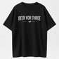 Eating For Two Beer For Three Funny Pregnancy Couple Matching T-Shirt