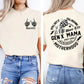 Double-Sided Gen X MAMA T-Shirt, Born in the 70s Shirt, Generation X Skull Sweatshirt for Birthday Gift