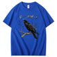 F-Caw-F Black Crow Pun Funny Bird Cawing Grunge T-Shirt