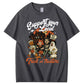 Support Your Local Trick or Treaters Pattern  Print 100%Cotton T-Shirt