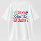 The Man Behind The Firecracker Expecting A Little Firecracker Couple Matching T-Shirt