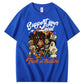 Support Your Local Trick or Treaters Pattern  Print 100%Cotton T-Shirt
