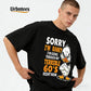 Urbntees Sorry I'm Cranky Terrible 60s Duck Funny Organic Cotton Unisex T-Shirt
