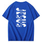 Jesus The Way The Truth The Life  Pattern Print Crew Neck T-Shirt