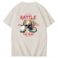 Dry Bones Rattle The Sound Of Him Making The Dead Walk Again Art Pattern Print T-Shirt