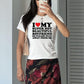 I Love My Super Hot Beautiful Boyfriend Shirt, Funny Relationship Tee