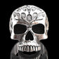 Gothic Skull Sterling Silver Ring
