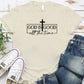God Is Good All The Time Pattern Round-Neck T-Shirt