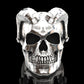 Gothic Skull Sterling Silver Ring