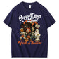 Support Your Local Trick or Treaters Pattern  Print 100%Cotton T-Shirt