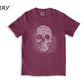 Halloween Shirt, Skull T shirt, Unisex T-shirt, Women's T-shirt, Spider Shirt, Retro T-shirt, 100% Cotton