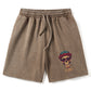 Fashion Skull Japanese Washed Shorts