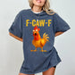 100% Cotton Ultra Soft & Cozy Unisex Funny F-Caw-F Chicken shirts, FCAWF Chicken T-Shirt