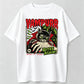 Vampire Cat Shirt, Retro Halloween Graphic Tee, Funny Spooky Cat T-Shirt