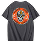 Always Tired  Never Broke Pattern Print 100%Cotton T-Shirt