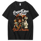 Support Your Local Trick or Treaters Pattern  Print 100%Cotton T-Shirt