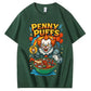 Penny Puffs Halloween 100% Cotton T-Shirt
