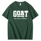 God Over All Things Pattern Print Crew Neck T-Shirt