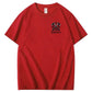 No Weapon Pattern Print Crew Neck T-Shirt