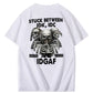 Stuck Between IDK, IDC And IDGAF T-Shirt