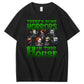There's  Some Horros In This House Pattern  Print 100%Cotton T-Shirt