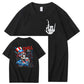 Chill The Fourth Out  Skull Pattern  Print 100%Cotton T-Shirt